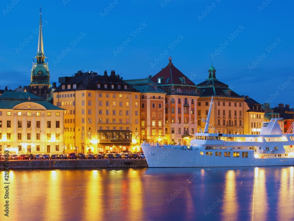 Fototapeta premium prague castle and charles bridge