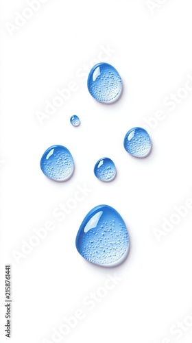 Clean liquid aesthetic ideal for freshness and hydration concepts.