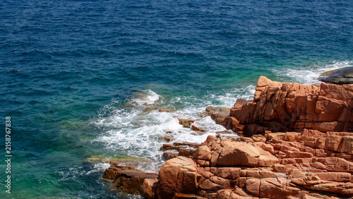 Rocky Islets in the Mediterranean Sea near Sardinia