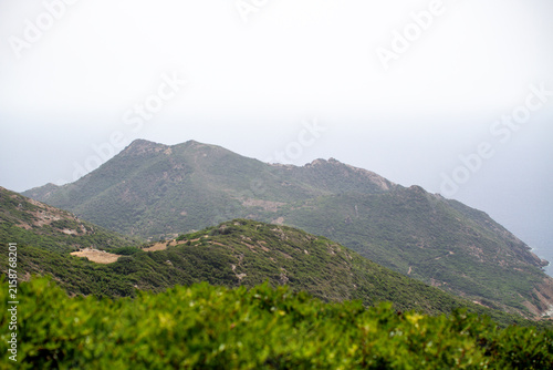 Sardinia Coastal Hills and Mediterranean Sea View