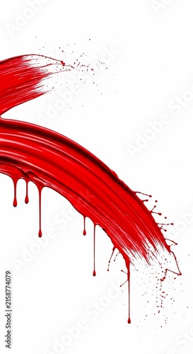 Crimson Cascade: A Burst of Bold Hues