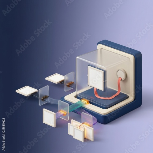3D rendering of an innovative learning device to promote inclusive education