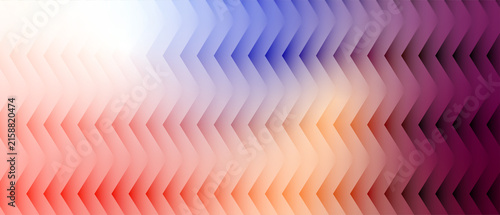Vibrant Chevron Pattern with Gradient Colors