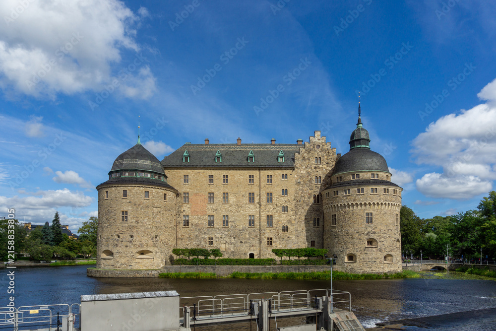Fototapeta premium Örebro Castle Sweden historical medieval landmark architecture