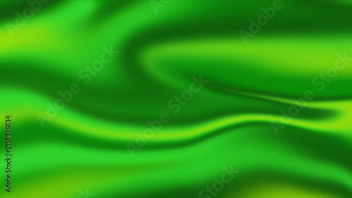 Abstract green wave background with grainy gradient texture. Design for shapes graphic element web design wallpaper poster and artwork.