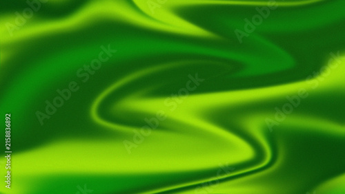 Abstract green gradient grainy background with fluid smooth blend  shapes noise texture and retro concept. Design for graphics web banner design wallpaper poster artwork.