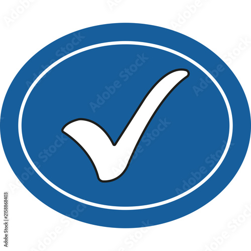 Flat Checked Point Decoration