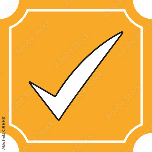Flat Checked Point Decoration
