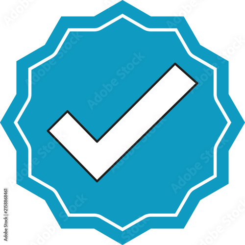 Flat Checked Point Decoration