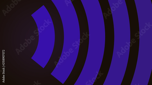 Foto Bold purple bands radiate from a shadowy core, creating a dynamic and modern abs