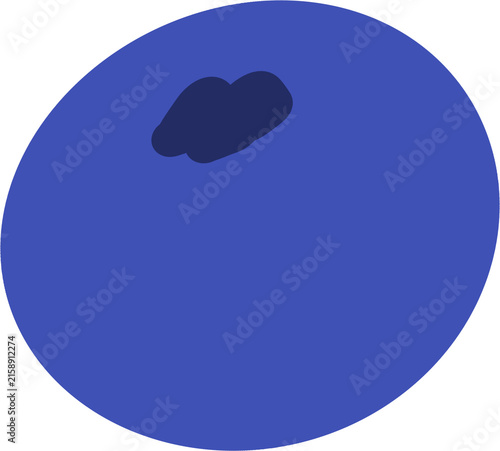 Plakat blueberry