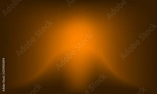 Abstract orange gradient background with soft light glow