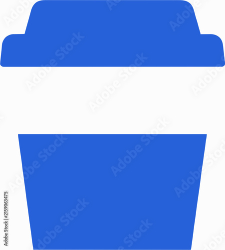 Coffee cup, study and Korean college entrance exam (Suneung) concept, flat vector illustration isolated on white background