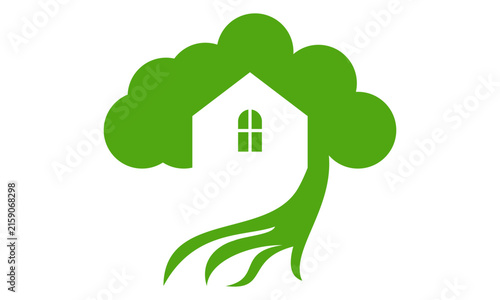tree house logo design