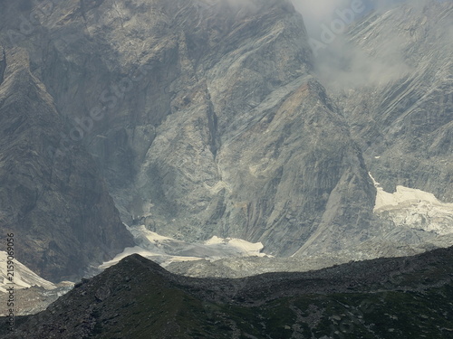 view of the alps mountains