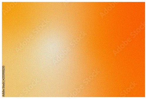Vibrant Orange Gradient Background With Grainy Yellow Glow Effect