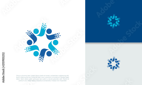Human Resources Consulting Company, Global Community Logo	
