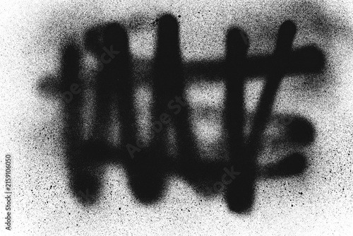 Black Blurred Grunge Texture Background