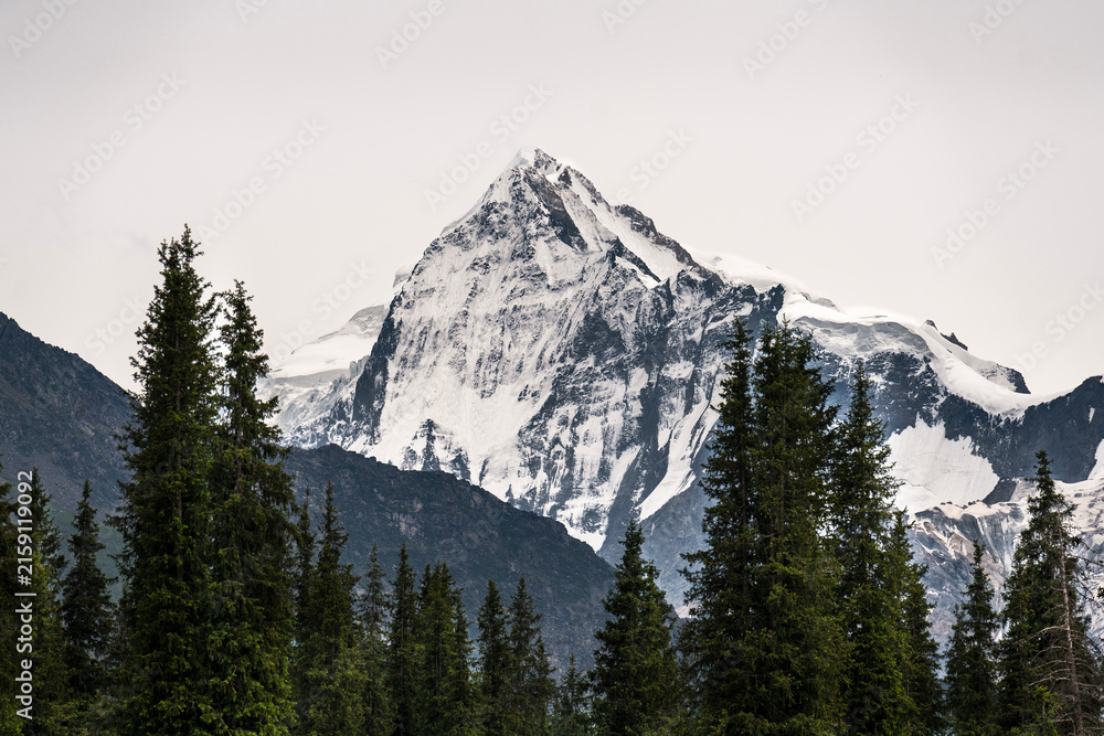 Obraz premium China Xinjiang Shata Snow Mountain