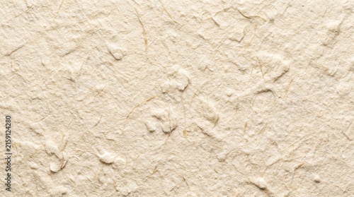 Handmade Paper Texture Mulberry Washi Sheet Featuring Organic Fiber Flecks and Raw Grain for Minimalist Stationery or Scrapbook Background Design