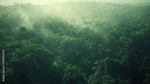 Abstract nature scene