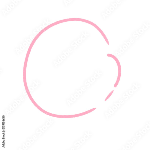 pink and yellow circles
