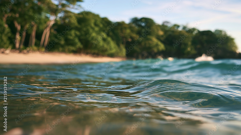 Fototapeta premium tropical sandy beach paradise