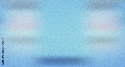 Принти на полотні Symmetrical soothing light blue gradient with elegant horizontal glows and delic