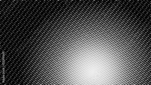 Fotografía Abstract Black Metallic Mesh Grid Texture with Industrial Steel Pattern and Dark