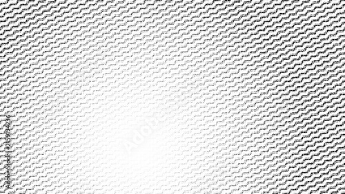 Cuadro en lienzo Black and White Abstract Metal Texture Background with Seamless Geometric Patter
