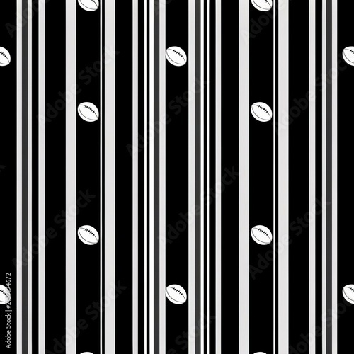 American Football Sports Seamless Background Pattern, Seamless Pattern with  Geometric Stripes and Stars, Wallpaper Design, Retro, Dynamic Red 
Football and Star Pattern for Fabric and Apparel Design,