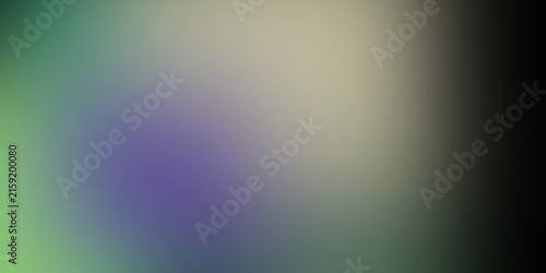 Foto Abstract color gradient background with a soft blur effect in soothing pastel purple, green, and yellow