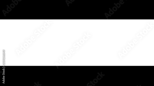 Dynamic abstract motion featuring pulsing horizontal white lines expanding and contracting on a solid black background, for modern minimalist, visual effects, transitions, and digital overlay projects