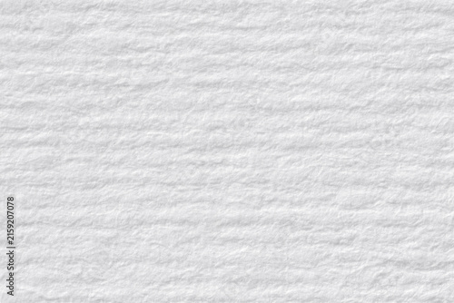 Close up of white textured watercolor paper background