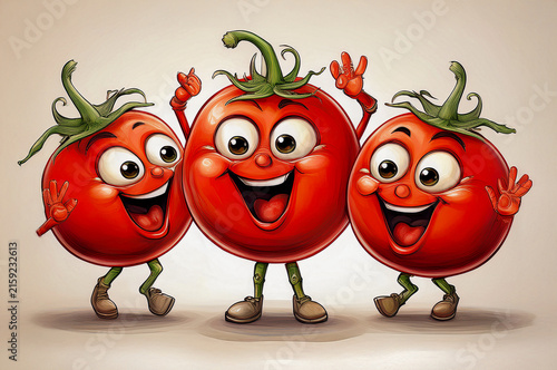 Tomates divertidos