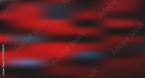 Quadro su tela Dynamic abstract blur with vibrant red and deep black color streaks creating a m