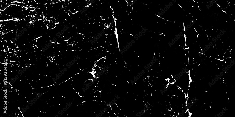 Naklejka premium Scratched and Cracked Grunge Urban Background Texture Vector. Dust Overlay Distress Grainy Grungy Effect. Distressed Backdrop Vector Illustration. Isolated Black on White Background.