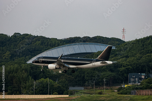 Beautiful Sunset Light at Fukuoka Airport