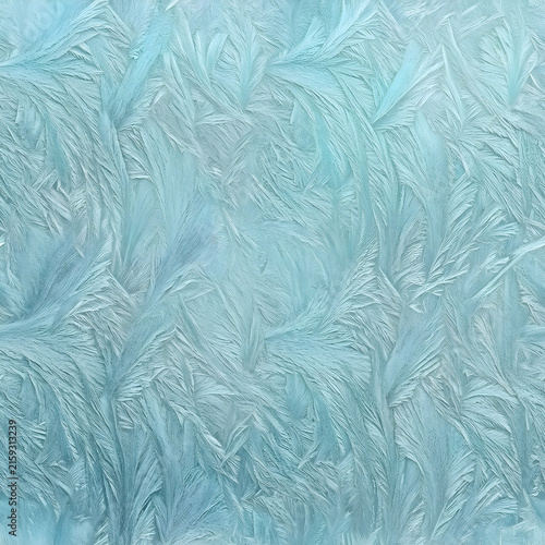 Fine seamless icy-blue mineral frost texture without distinct crystals for 2026 trend-led campaign background and creative design asset