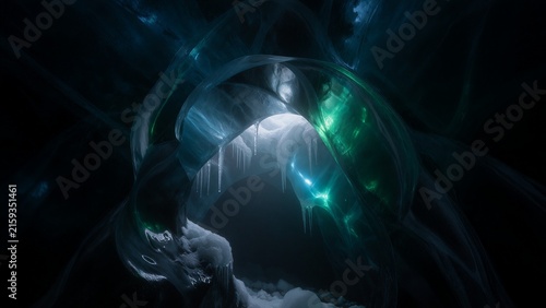 Frame-in-Frame Ice Arch Portal