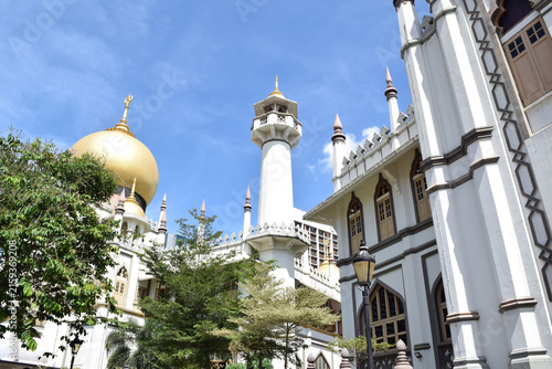 Sultan Mosque in Kampong Glam, Singapole