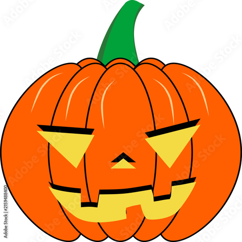 halloween pumpkin head