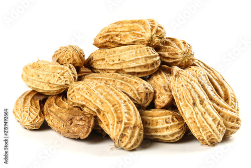 Bild auf Leinwand Fresh Picked Peanuts in Shell from Yunnan Plateau China - Natural Organic Ground