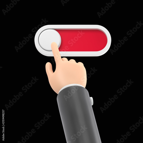 фотографія Cartoon Gesture Icon Mockup