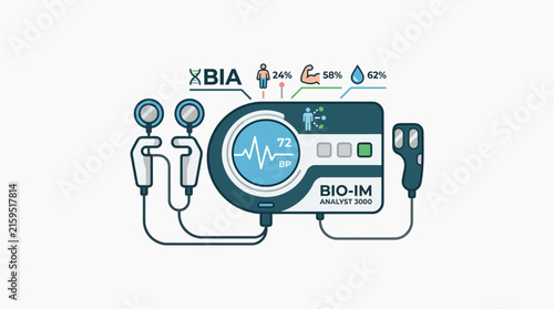 Bioelectrical Impedance Analysis Device for Body Composition Measurement