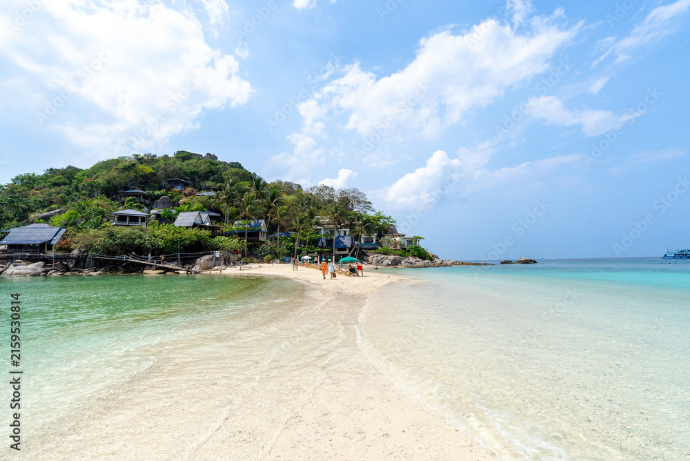 Fototapeta premium The most beautiful viewpoints of Koh Nangyuan, koh tao Thailand.