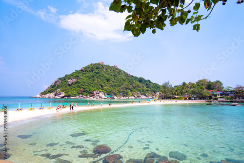 The most beautiful viewpoints of Koh Nangyuan, koh tao Thailand.