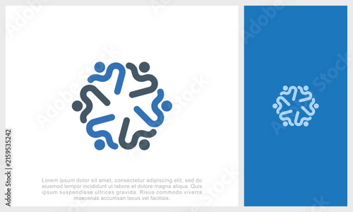 Human resources concept, target market and audience, focus group, public relations, vector icon - Vector	
