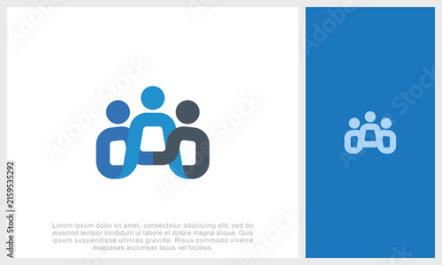 Human resources concept, target market and audience, focus group, public relations, vector icon - Vector	
