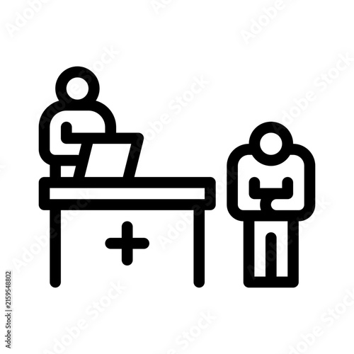 Triage line icon